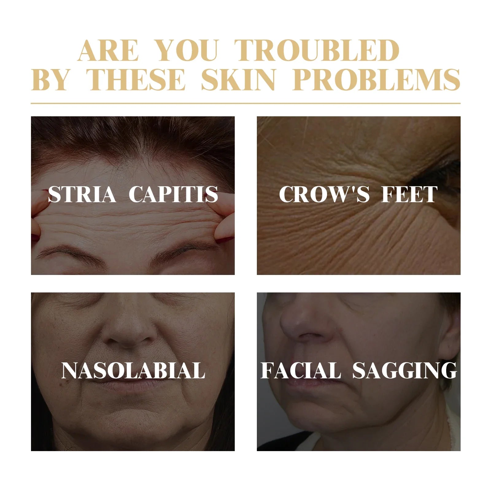 Masque Facial Anti-rides au Collagène – 10 pièces | Cosmétiques Coréens
