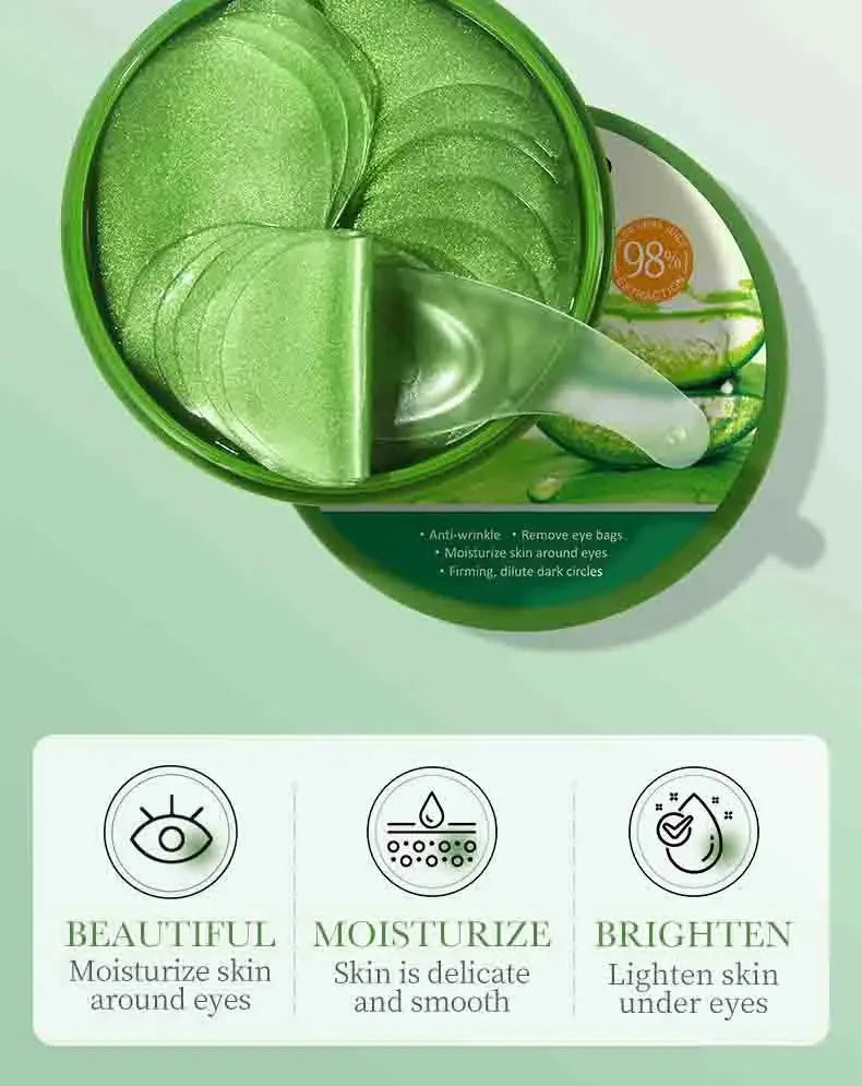 Winabel - Patchs yeux Aloe vera collagenes 60pcs  - Anti cernes et poches