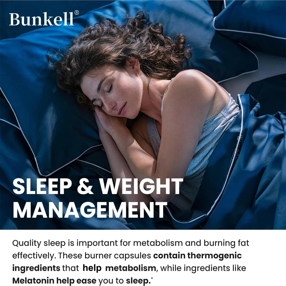 Night Fat Burner - Brûle graisse Nuit+ sommeil profond - 60 caps