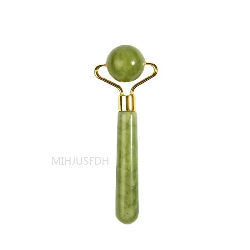 Rouleau Masseur Visage — Soin Naturel & Anti-Fatigue