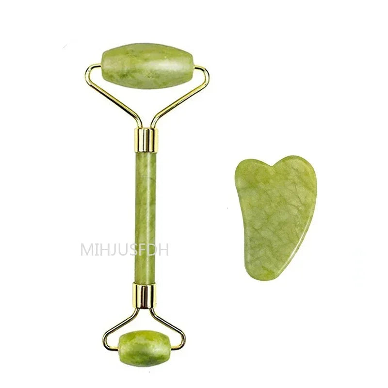 Rouleau Masseur Visage — Soin Naturel & Anti-Fatigue