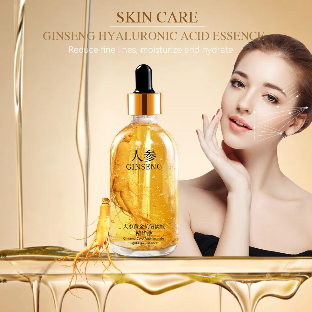 Serum visage Or 24k - Acide hyaluronique - 100ml - anti age & eclat 100ml