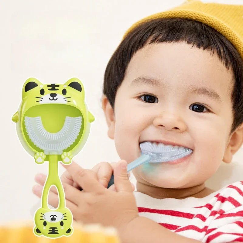 Brosse à Dents Silicone Bébé 360°