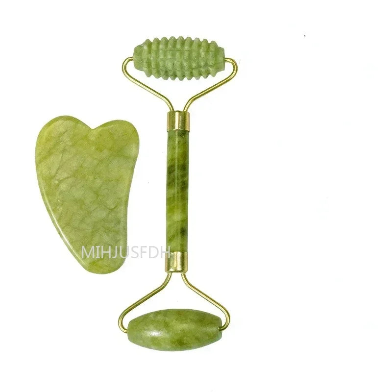 Rouleau Masseur Visage — Soin Naturel & Anti-Fatigue