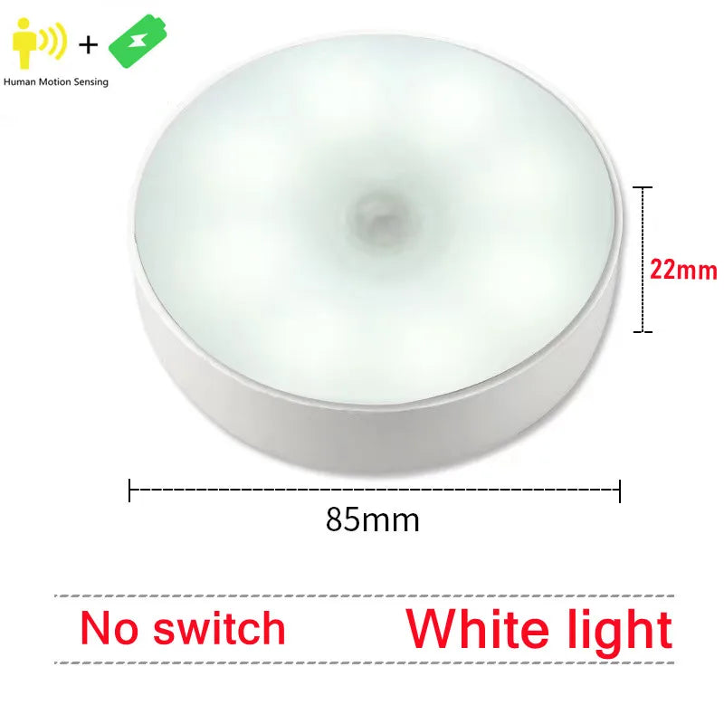 Lampe LED Capteur de Mouvement Rechargeable