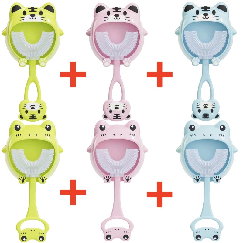 Brosse à Dents Silicone Bébé 360°