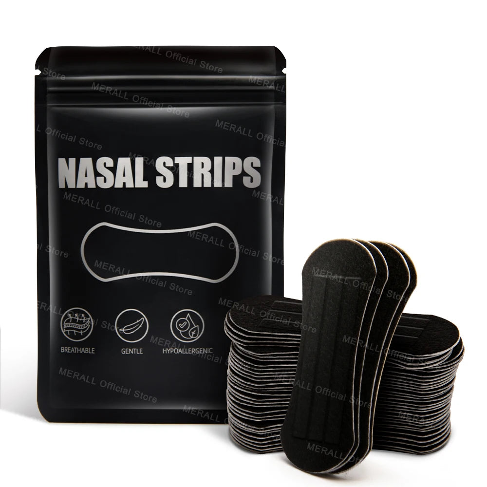 Bandes Nasales Anti-Ronflement Extra-Fortes – Sommeil Paisible | 30 Pcs