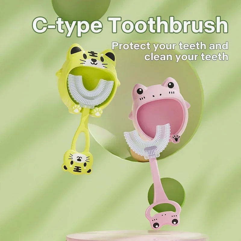 Brosse à Dents Silicone Bébé 360°