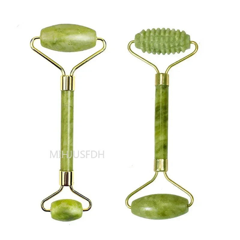 Rouleau Masseur Visage — Soin Naturel & Anti-Fatigue