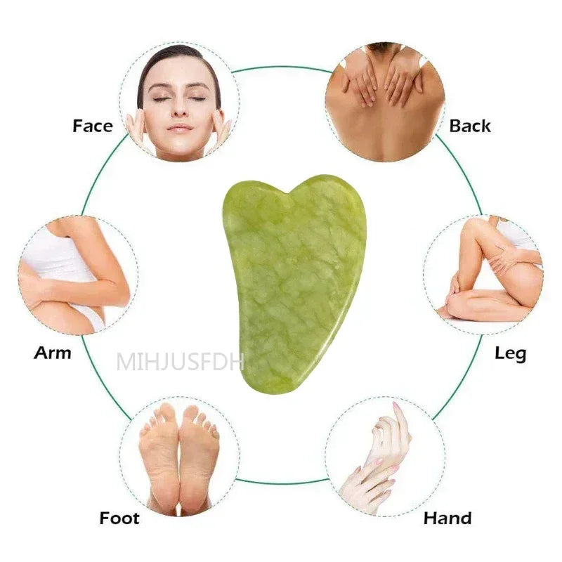 Rouleau Masseur Visage — Soin Naturel & Anti-Fatigue